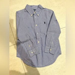 Ralph Lauren Kids Collar Striped Shirt